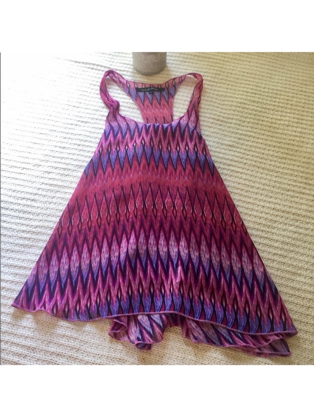 Sheer Overlay Tank NWOT